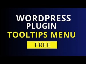 Tooltip Menu - FREE WordPress Plugin