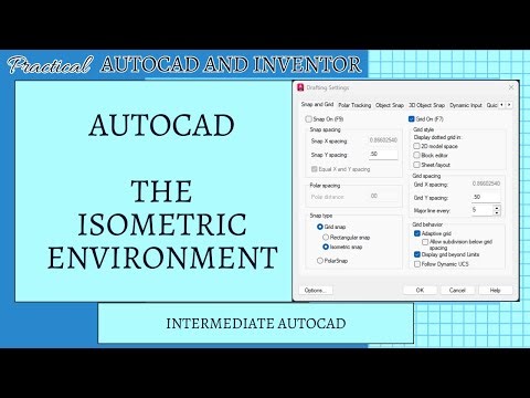 AutoCAD Isometric Drawing Setup