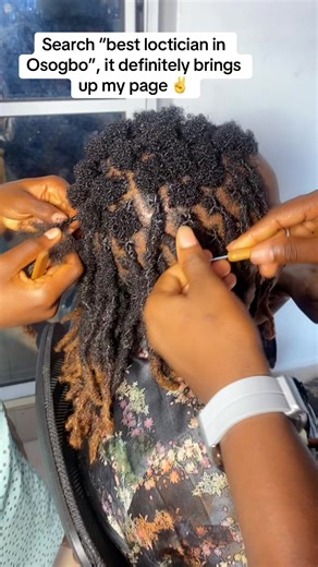Book appointment for your relocking, fresh dread, dread extension installation and dread repair. I’m available 💯🥰 #hairstylistinosogbo #locticiansoftheworld #dreadlocks #dreadinstallation