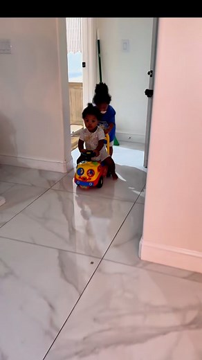 Yall this 2 are stuck like glue. Walking around my house messing up EVERYTHING. When you see random objects on the floor, that’s them. @jayceons_extraordinary_journey @baby_sevyn_ | Beautiishername