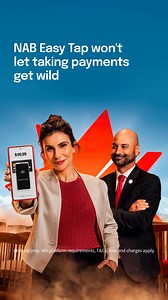 NAB Easy Tap won’t let taking payments get wild. Turn your Android device into a payment terminal. | NAB