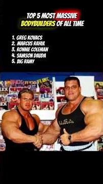 Top 5 MOST MASSIVE Bodybuilders of All Time! 🤯💪 #mrolympia #bodybuilding #subscribemychannel #fyp