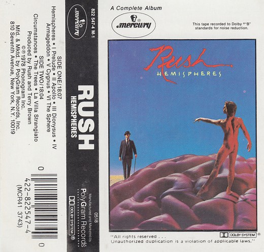 Rush - Hemispheres