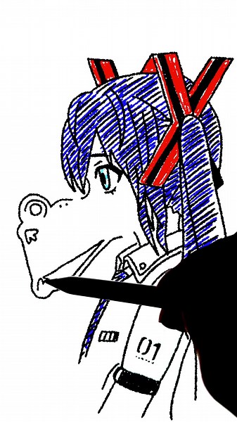 Do you know who this is? Yararara Drawing Hatsune Miku and someone else!