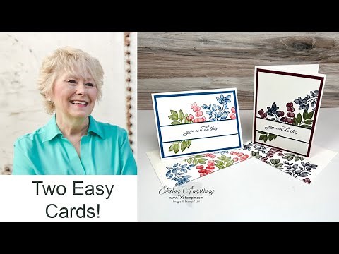 Winning Idea! How to Easily Make Marvelous Hand Stamped Cards