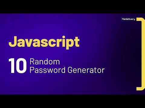 Random Password Generator