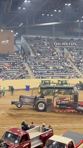 “Red Letters” Light Limited Super Stock Tractor pulling at the TNT Truck & Tractor Pull Kentucky Invitational! #TractorPulling #Tractor #Motorsport #Farming #Racing | Thurston Pulling Photos