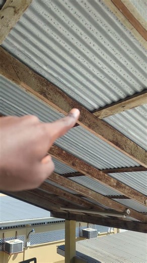 CXC | CSEC PREP: A Real Example of the Parts of a Roof #csec