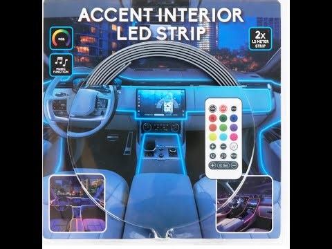 Rubans LED Accent voiture C&C