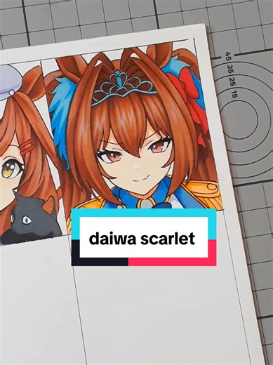 request - daiwa scarlet #drawing #art #umamusume #umamusumeprettyderby #anime