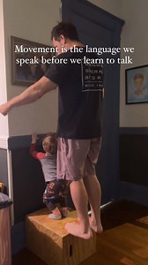 20K views · 53 reactions | Talking since day one.. only communicating in different languages. Movement and touch has been our way of communicating since day one. Every day our bond gets stronger. Every day our moves get smoother. Every day is an opportunity to learn.  #yjrepost Thank you for sharing your practice with us @jeffposner #fathersday | Yoga Journal | Facebook