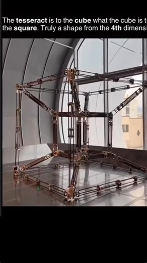 Technology | Lifewith_science A tesseract is a four-dimensional geometric shape, often referred to as a “4D hypercube.” While we are familiar with 2D... | Instagram