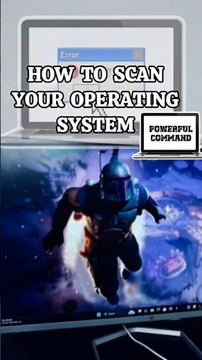 How to scan your windows operating systems 💻👨‍💻. #pctips #computertechnic #pc #pctips #windowspc