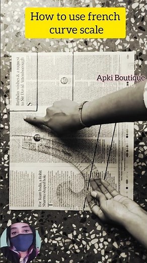 How to use french curve scale 💯🎉👍✅ #shortsfeed #diy #sewing #fashion #diy #ussewtips #tutorial