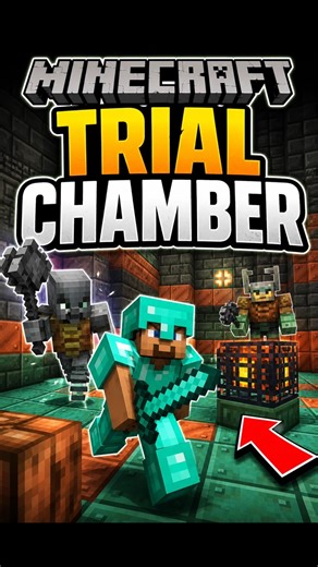 Mincraft Trial chamber Mods😱 #minecraftshorts