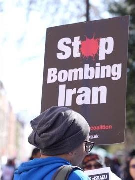 GLOBALink | British protesters rally against U.S.-Israeli strikes on Iran