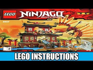 LEGO Instructions | Ninjago | 2507 | Fire Temple (Book 2)
