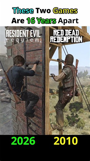 Resident Evil Requiem VS Red Dead Redemption 1 - Ladder Comparison