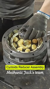 Cycloids Reducer Assembly #mechanic #mechanicjack #cycloids #reducer | Mechanic Jack's team
