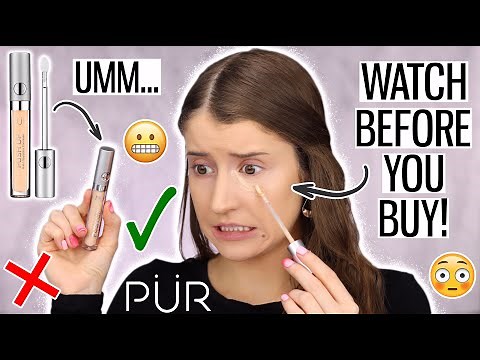 PUR COSMETICS PUSH UP 4 in 1 SCULPTING CONCEALER REVIEW 😬