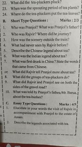 What did the tea-pluckers pluck?When was the sprouting period ... | Filo