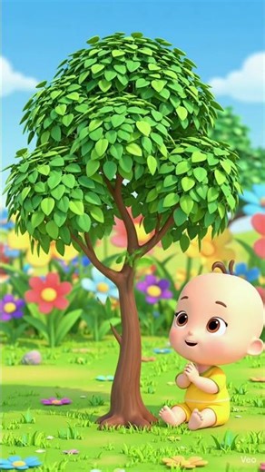 baby smile tree slowly growth🌲👼#baby#tree