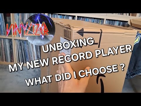Unboxing My New Record Player.... What Did I Choose?