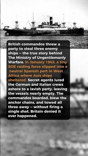 The True Story Behind The Ministry Of Ungentlemanly Warfare #short #history #ww2