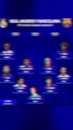 Barcelona face Real Madrid today at Camp Nou in another chapter of El Clásico, and this is what a combined historical most valuable ever XI of the clubs would look like. Messi, Mbappé, Lamine Yamal, Vinicius Jr… who could ever stop this team? 😳 —————— #football #futbol #elclasico #barcelona #halamadrid