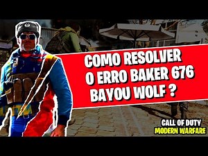 RESOLVER o ERRO Baker 676 - COD BLACK OPS COLD WAR