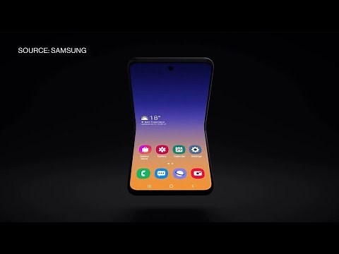 Samsung Gives First Look at Clamshell Design for Folding Phone