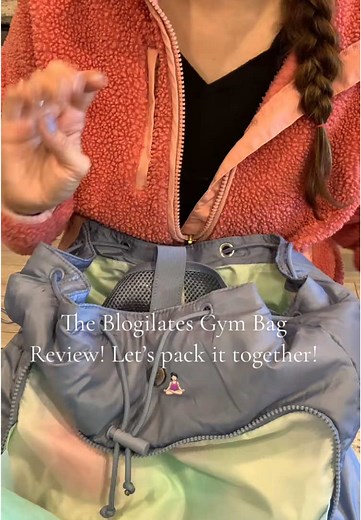 Blogilates Gym Bag Review: Practical & Stylish! 🧘🏻‍♀️