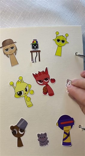 Cute Sprunki Stickers 😍 Which one do you like?