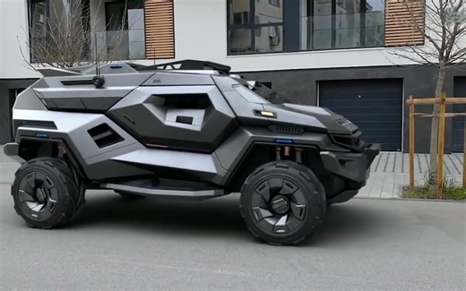 2023年最科幻的未来战车！已经生产出了原型车，油电混合2000匹马力！