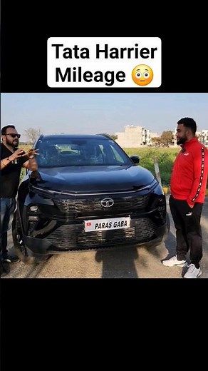 Tata Harrier Mileage surprise ! 😳🤔 #shorts #car #automobile