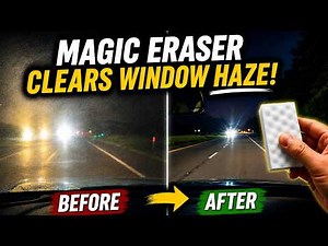 Stop Struggling With Windshield Film! Try This Magic Eraser Trick