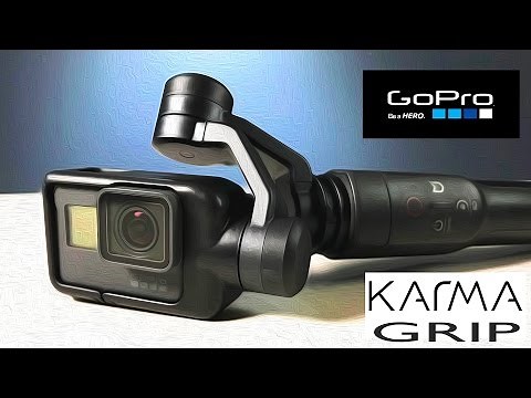 GoPro Karma Grip Gimbal Stabilizer Unbox and Features