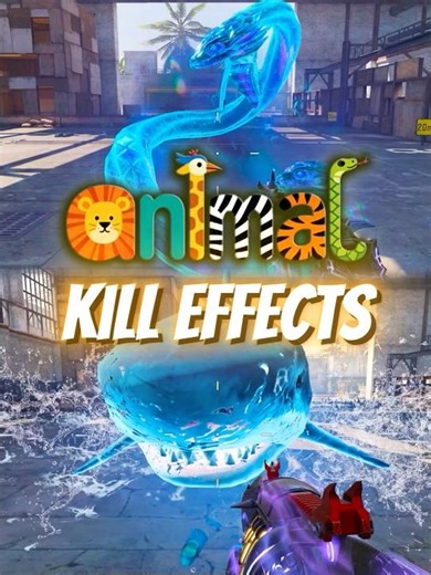 Animal Themed Legendary Kill Effects 🦊 #codmobile #codm #callofdutymobile