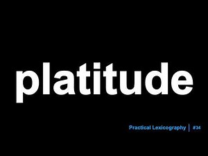 Platitude Definition