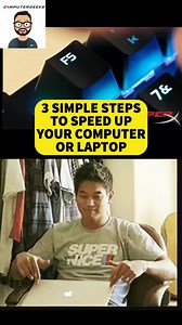 2.6K views |  3 Simple Steps to Speed Up Your Computer or Laptop!...