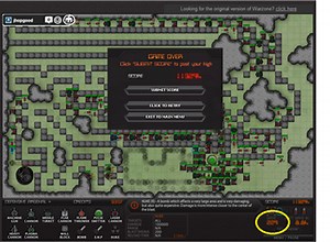 Most Waves Conquered In "Warzone Tower Defense"