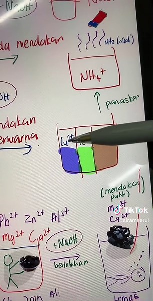 Teknik Mudah Hafal Ujian Kation dengan Kaedah NaOH!