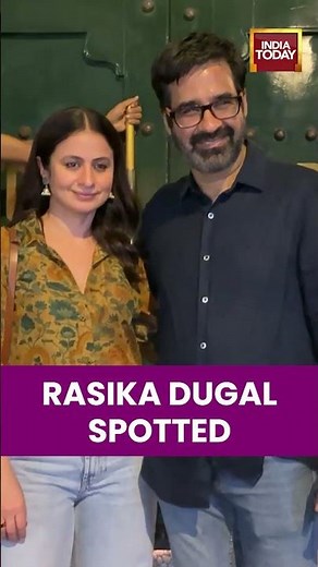 Rasika Dugal & Mukul Chadda Spotted Together In Bandra | Entertainment News | Celebs Spotted