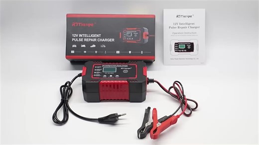 中国製 RJ-C120501A 12v 6A レッドカー センシティブスイッチ充電器 バッテリー