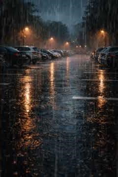 Heavy Rain Sounds for Study, Sleep & Relaxing Focus | 1 Min Calm Meditation Escape