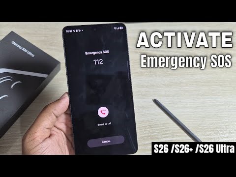 Samsung Galaxy S26 /S26+ /S26 Ultra: How to activate emergency SOS on Samsung