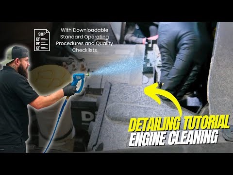How to Safely Clean an Engine Bay | Professional Detailing Training