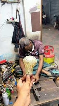 Incredible DIY! Transforming an Old Dome Light into a Luxury Lamp.