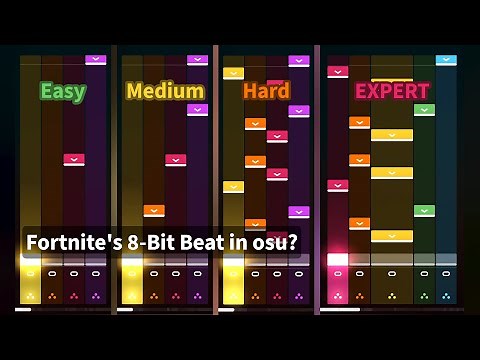 Fortnite Festival's 8-Bit Beat in osu!mania