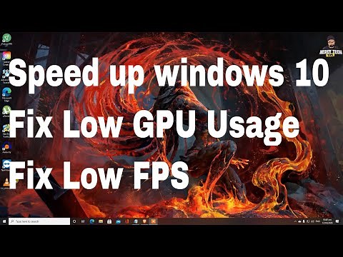 Fix Low GPU usage and Low FPS